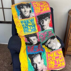 Vintage 1990 New Kids on the Block sleeping bag